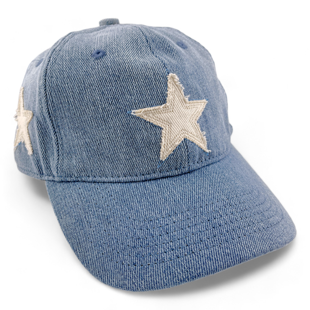 Pro Standard Dallas‎ Cowboys Womens Varsity Blues Denim Adjustable Dad Hat Cap